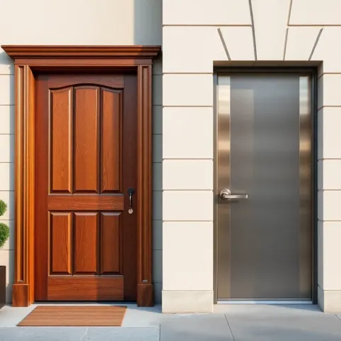 Drzwi drewniane czy stalowe