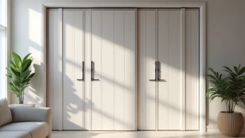 drzwi harmonijkowe 90x210