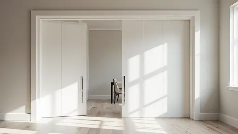 drzwi harmonijkowe bez wiercenia