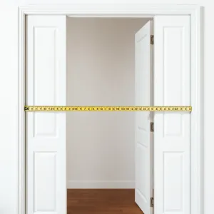 Drzwi harmonijkowe jak mierzyć