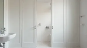 drzwi harmonijkowe łazienkowe