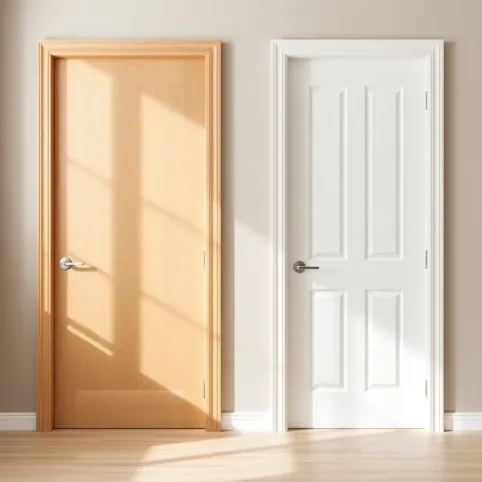 Drzwi okleina czy malowane