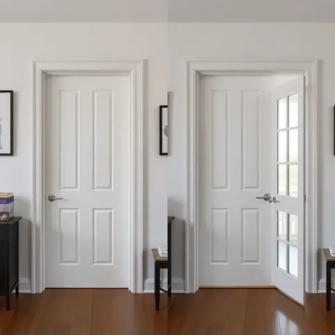 Drzwi pełne czy przeszklone