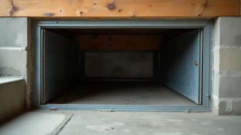 drzwi podłogowe do piwnicy