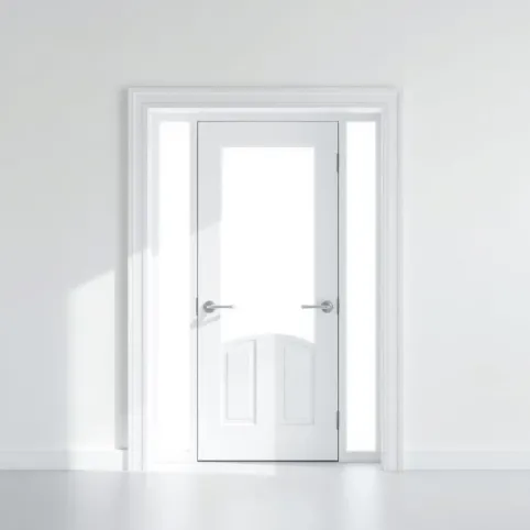 Drzwi Porta białe z szybą