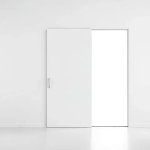 Drzwi przesuwne do zabudowy w ścianie