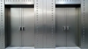 drzwi stalowe do klatki schodowej