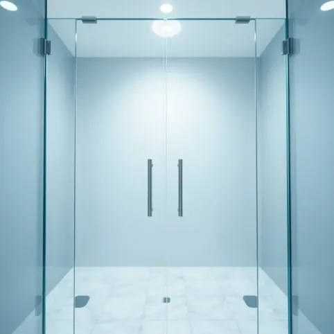 Drzwi szklane do łazienki