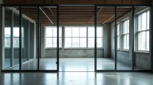 drzwi szklane loftowe