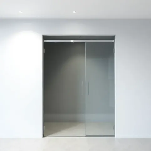 Drzwi szklane przesuwne chowane w ścianę