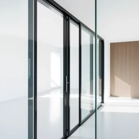 Drzwi szklane przesuwne na wymiar