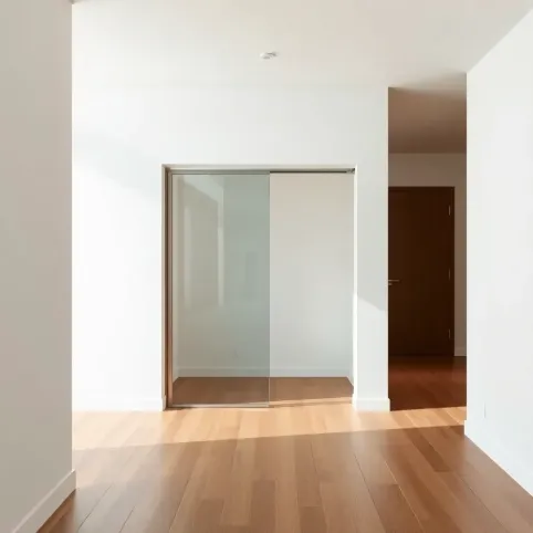 Drzwi szklane w kasecie