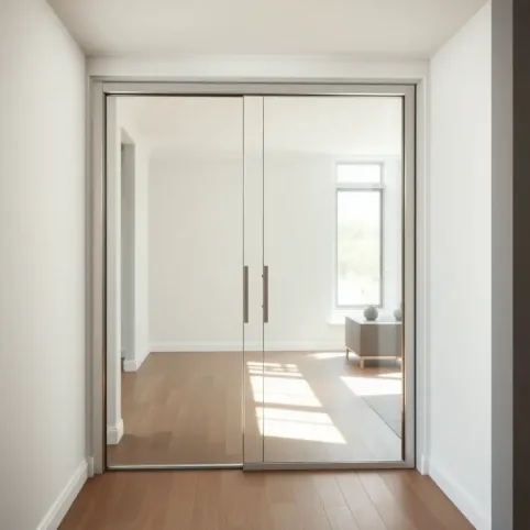 Drzwi szklane wewnętrzne na wymiar