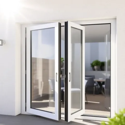 Drzwi tarasowe harmonijkowe PCV cena