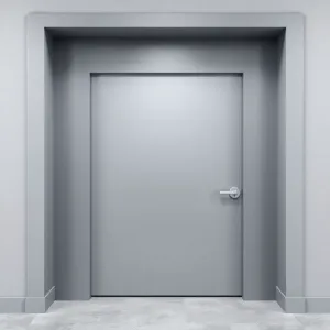 Drzwi techniczne 80 z ościeżnicą