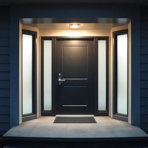 Drzwi wejściowe do domu jednorodzinnego