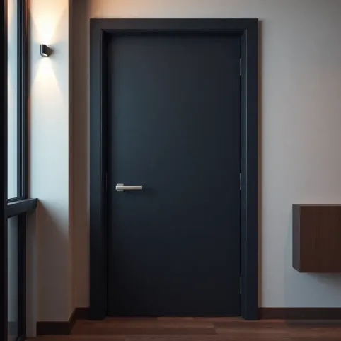 Drzwi wejściowe do mieszkania w bloku dźwiękoszczelne