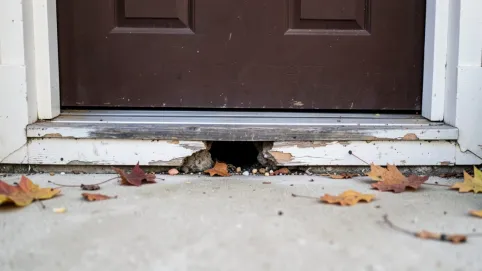 drzwi wejściowe próg