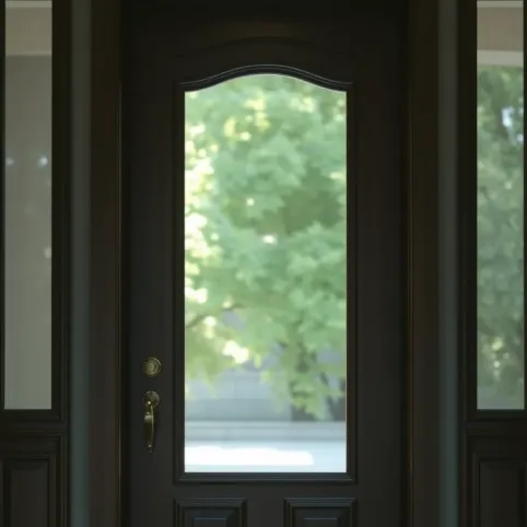 drzwi wejściowe z przeswietleniem