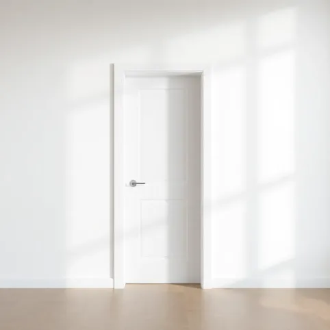 Drzwi wewnętrzne bezprzylgowe z ościeżnicą