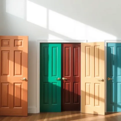 drzwi wewnętrzne jaki kolor wybrać