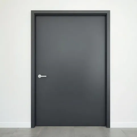 Drzwi wewnętrzne stalowe z ościeżnicą