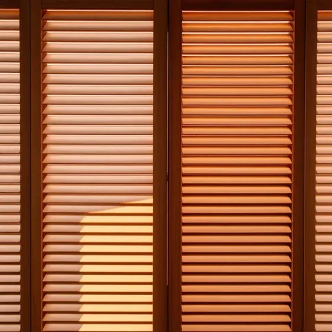 Drzwi z lameli przesuwne