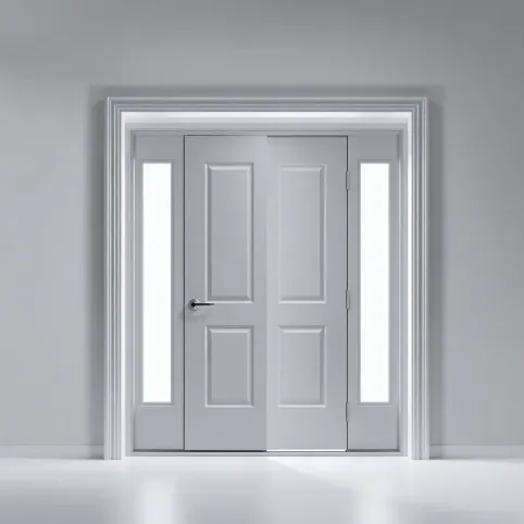 Drzwi zewnętrzne 90 prawe z ościeżnicą