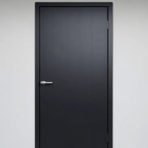 Drzwi zewnętrzne antracyt z pochwytem