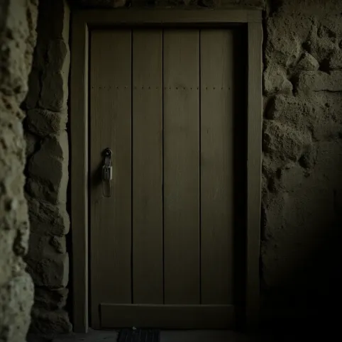 Drzwi zewnętrzne do piwnicy