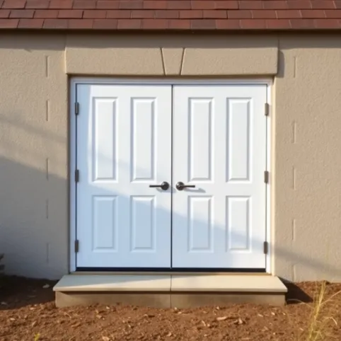 Drzwi zewnętrzne do piwnicy na wymiar