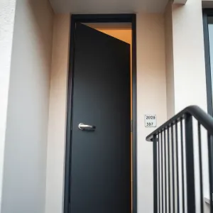 drzwi zewnętrzne na klatkę schodową