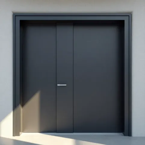 Drzwi zewnętrzne stalowe z ościeżnica