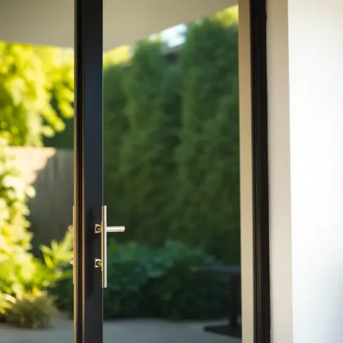 Drzwi zewnętrzne szklane do domu
