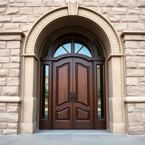 Drzwi zewnętrzne z łukiem cena