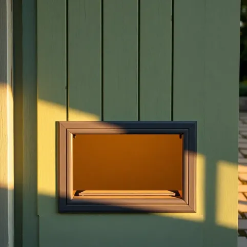 Drzwi zewnętrzne z wejściem dla kota