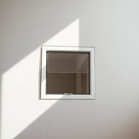 Drzwiczki dla kota w ścianie