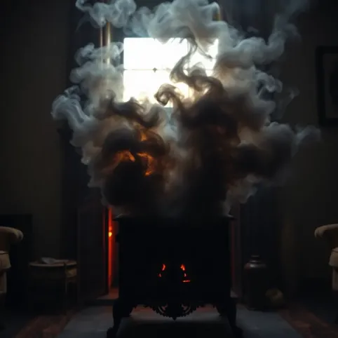 Dym z pieca cofa się do mieszkania
