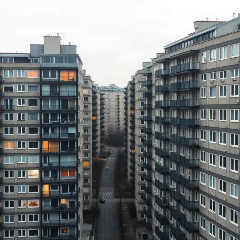 Falowiec ile ludzi mieszka Warszawa