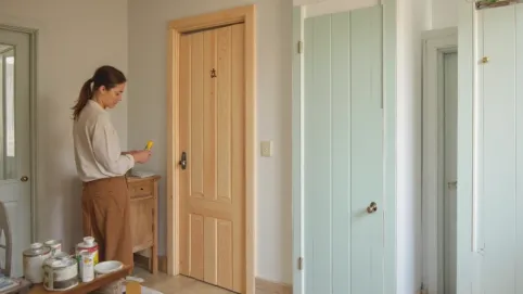 farba do malowania drzwi drewnianych