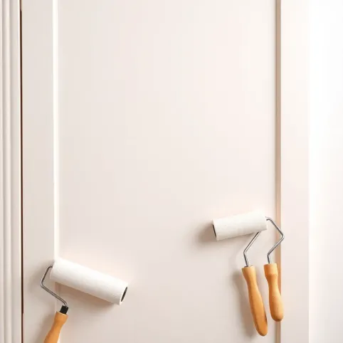 Farbą do malowania drzwi wewnętrznych z płyty