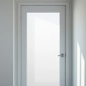 Folia na szyby w drzwiach