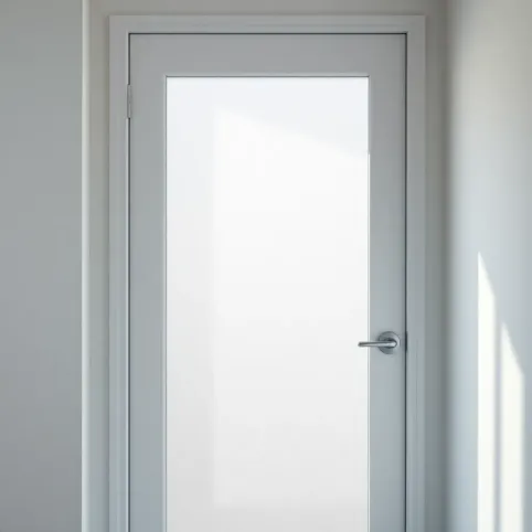 Folia na szyby w drzwiach