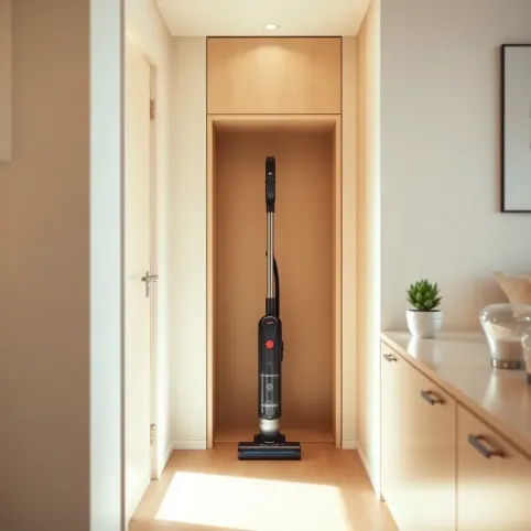Gdzie schować odkurzacz w małym mieszkaniu