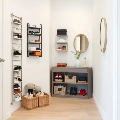 Gdzie trzymać buty w małym mieszkaniu