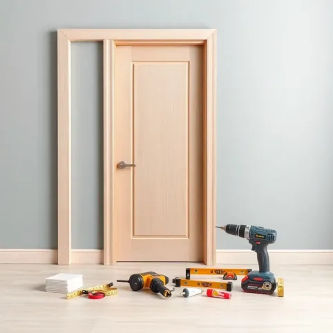 Ile kosztuje montaż drzwi wewnętrznych z ościeżnicą
