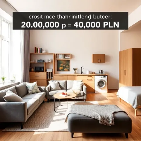 Ile kosztuje umeblowanie mieszkania 50m2