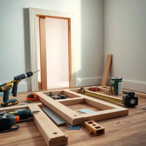 Ile trwa montaż drzwi wewnętrznych