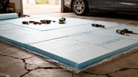 Izolacja posadzki w garażu