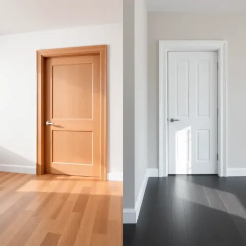 Jak dobrać kolor drzwi do podłogi